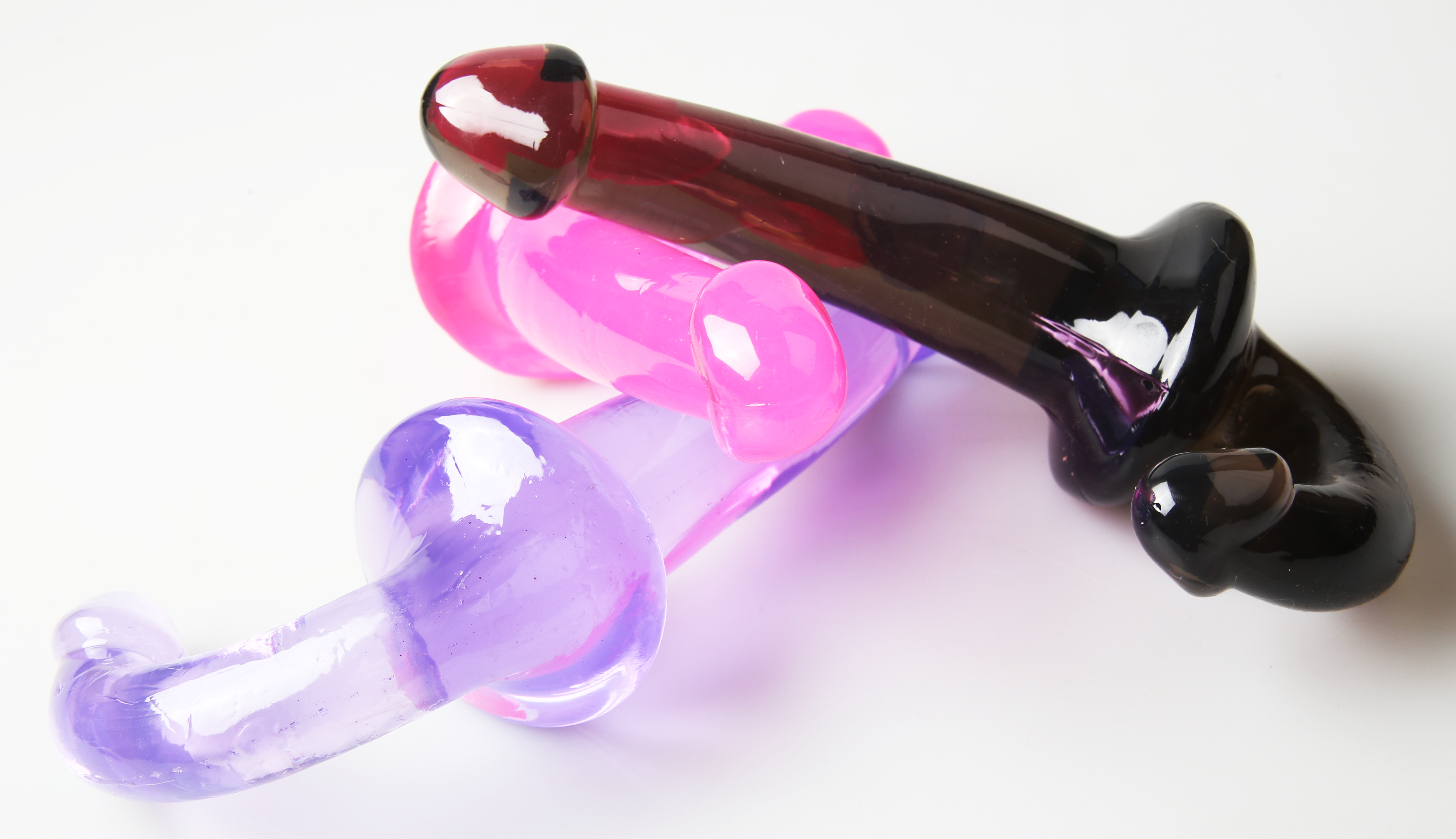 Strapless Strap-On in pink