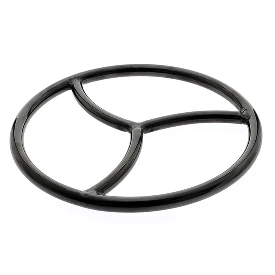 Bondage-Ring Dreigeteilt Schwarz