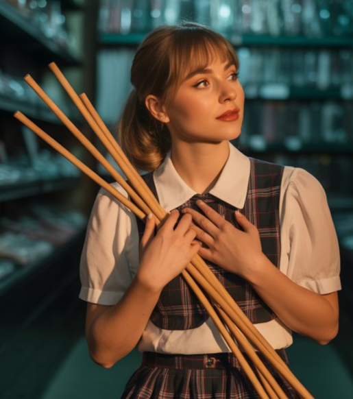 5er-Pack Cane unbehandelt - ungeschält, Ø ca. 10mm, Länge ca. 90cm